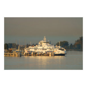 Impression Photo Ferry Tsawwassen À Dusk
