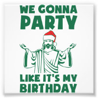 Fête comme c'est un anniversaire de Noël
