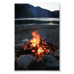 Impression Photo Feu de Lakeside