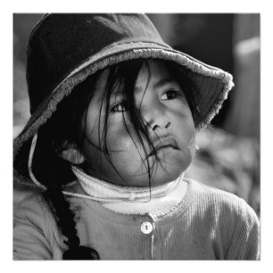 Impression Photo Fille de Titicaca 2