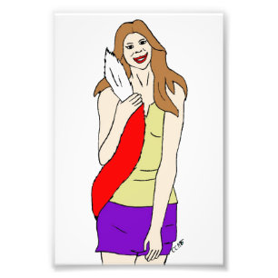 Impression Photo fille foy