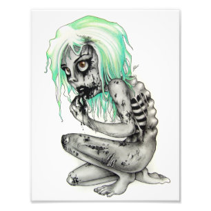 Impression Photo Fille morte vivante