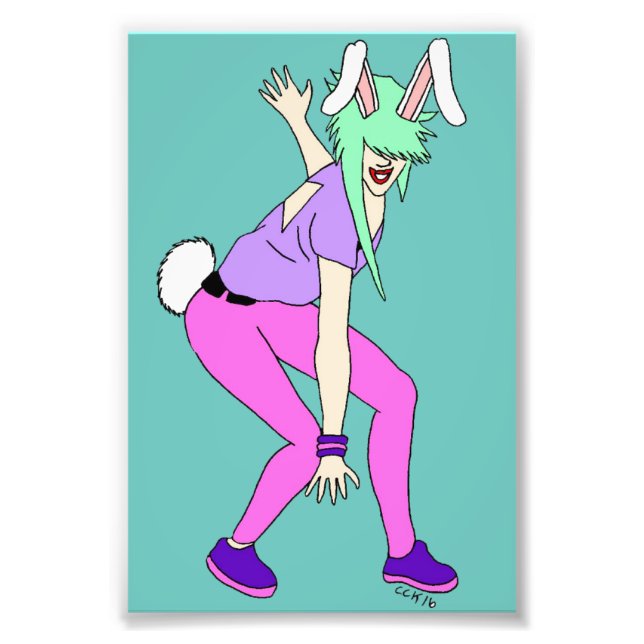 Impression Photo fillette (Devant)