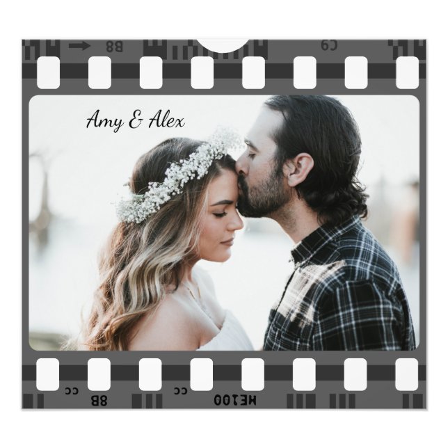Impression Photo Film tendance Reel Film Film personnalisable Cadre (Devant)