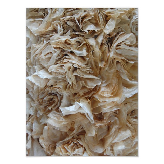 Impression Photo Filtre café Fibre Art (Devant)