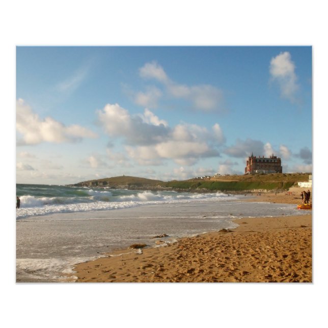 Impression Photo Fistral Beach Newquay Cornwall Angleterre (Devant)