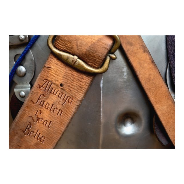 Impression Photo Fixer toujours les ceintures de sécurité (Devant)