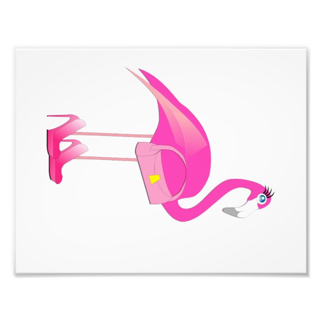 Impression Photo Flamant rose Baby Girl Room Imprimer (3 de 4) (Devant)