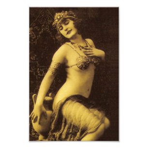 Impression Photo Flapper en Sepia 1