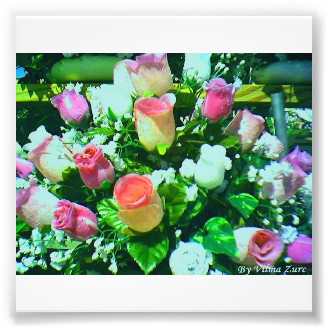 Impression Photo Fleurs (Devant)