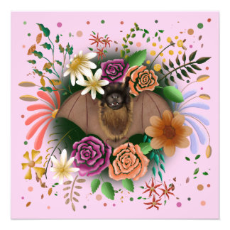 Impression Photo Fleurs de chauve-souris florales Botaniques