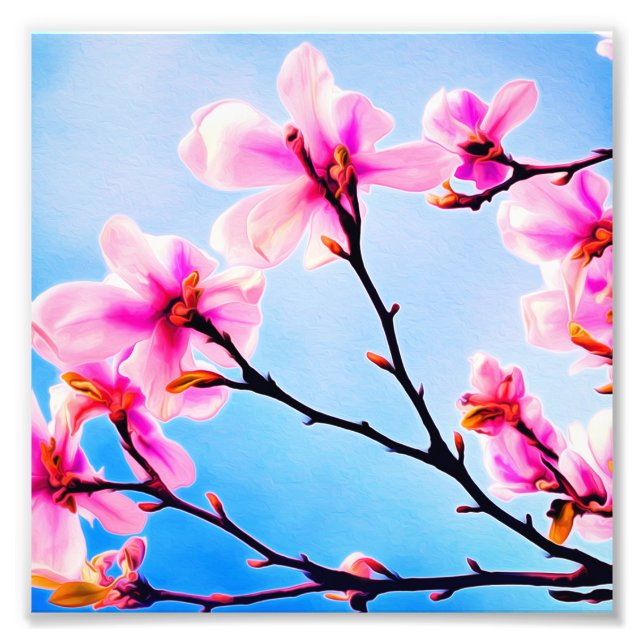 Impression Photo Fleurs de printemps (Devant)