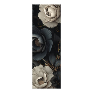 Impression Photo Fleurs noires et blanches