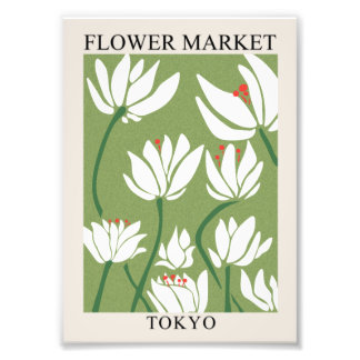 IMPRESSION PHOTO FLOWER MARKET TOKIO | DIGITAL VERSION