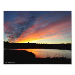 Impression Photo Flux Sunset 11X14