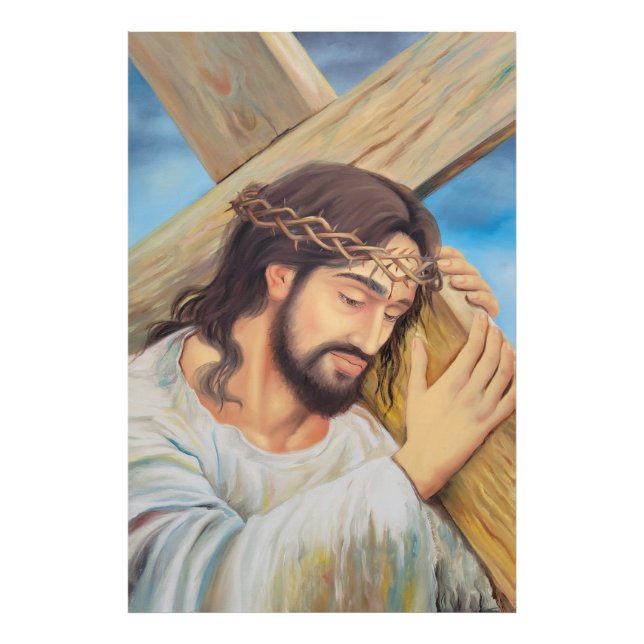 Impression Photo Foi chrétienne Jésus Christ (Devant)