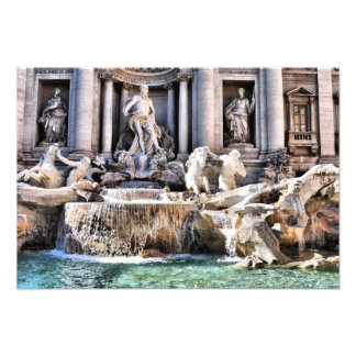 IMPRESSION PHOTO FONTAINE DE TREVI