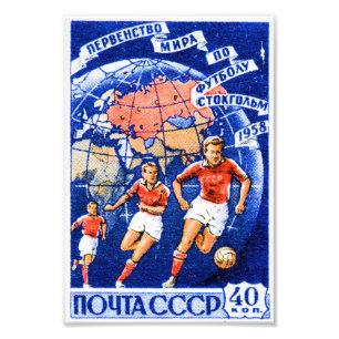 Impression Photo Football CCCP