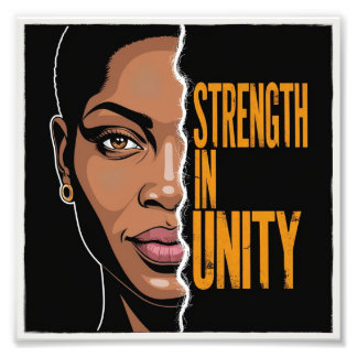 Impression Photo Force dans l'unité - Donner du pouvoir à l'art afr