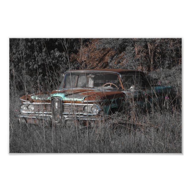 Impression Photo Ford Edsel classique (Devant)