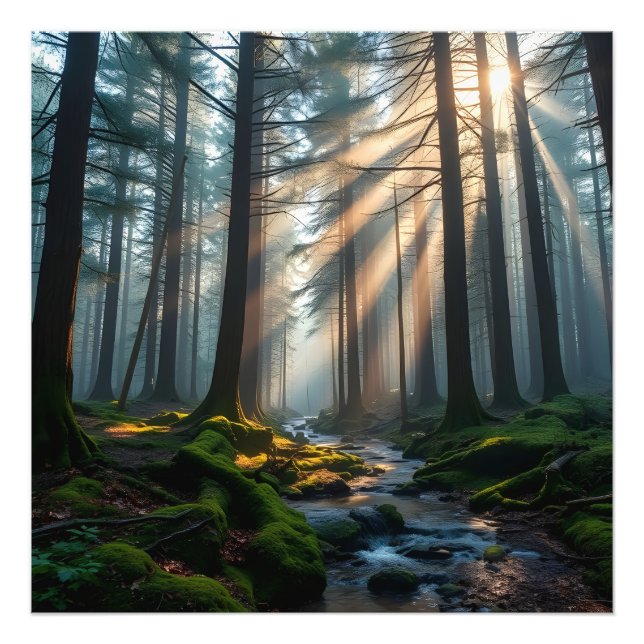 Impression Photo Forêt Murmurante (Devant)
