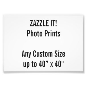 Impression Photo Format de l'image fait sur commande du R-U