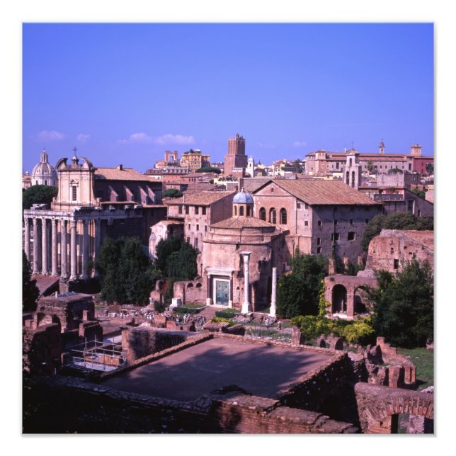 Impression Photo Forum Rome Italie (Devant)