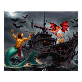 Impression Photo Foxy Roxy Vampire Rebelle-Hautes Mers