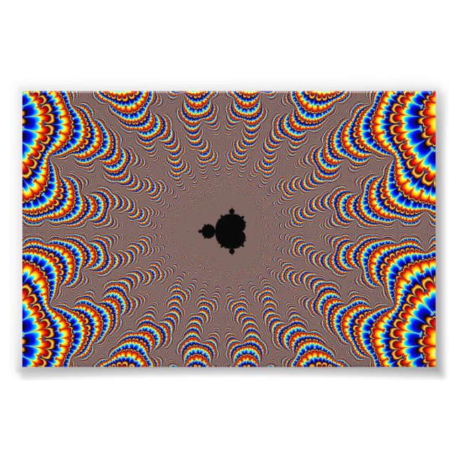 Impression Photo Fractal Central - Fractal Art (Devant)