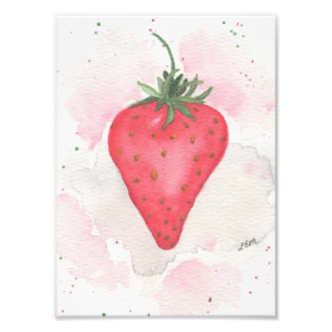 Impression Photo Fraise