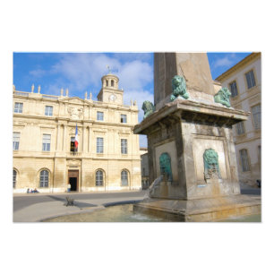 Impression Photo France, Arles, Provence, Place de la