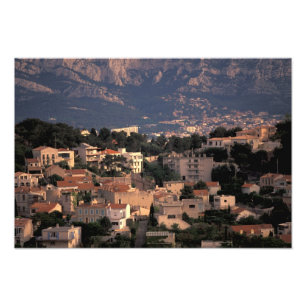 Impression Photo France, Marseille, Provence. Banlieues sud