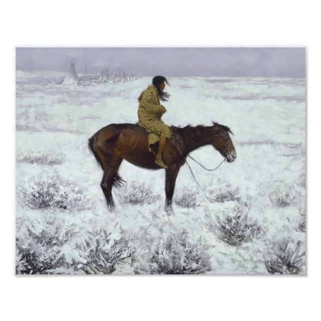Impression Photo Frederic Remington - Le Garçon (Devant)