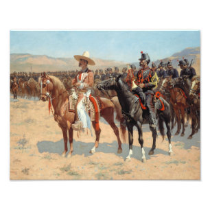 Impression Photo Frederic Remington - Le grand mexicain