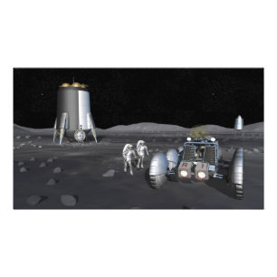 Impression Photo Futures missions 6 d'exploration d'espace