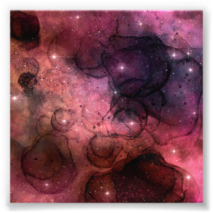 Impression Photo Galaxie spatiale étoilée motif espace extra-atmosp