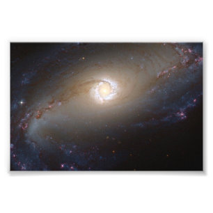 Impression Photo Galaxie spirale spatiale de l'astronomie