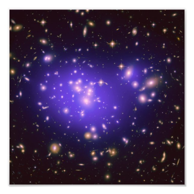 Impression Photo Galaxy Cluster Abell 1689 (Devant)
