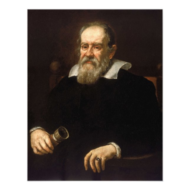 Impression Photo Galileo Galilei : Père de la science et de l'astro (Devant)
