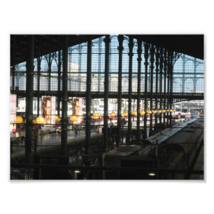 Impression Photo Gare du Nord