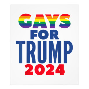 Impression Photo Gays Pour L'Élection De Trump En 2024