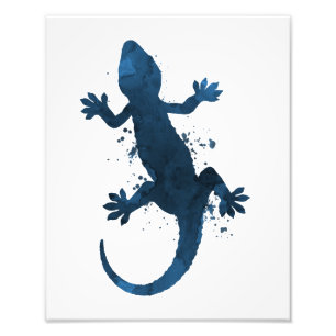 Impression Photo Gecko