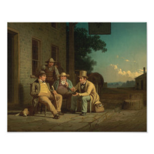 Impression Photo George Caleb Bingham - Une campagne électorale