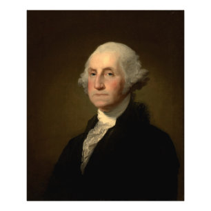 Impression Photo George Washington 1er président américain par Stua