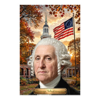 Impression Photo George Washington : 1er président des États-Unis
