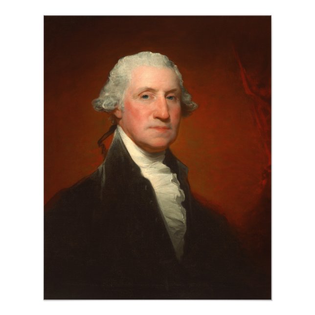 Impression Photo George Washington Portrait (Devant)