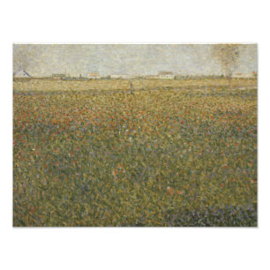 Impression Photo Georges Seurat - La Luzerne, Saint-Denis