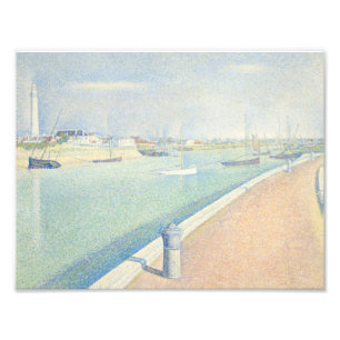 Impression Photo Georges Seurat - Le chenal des cimes