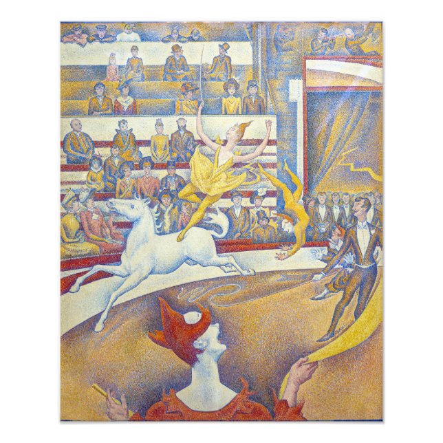 Impression Photo Georges Seurat - Le Cirque (Devant)