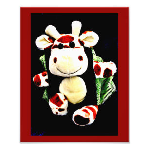 Impression Photo Giraffe souriante